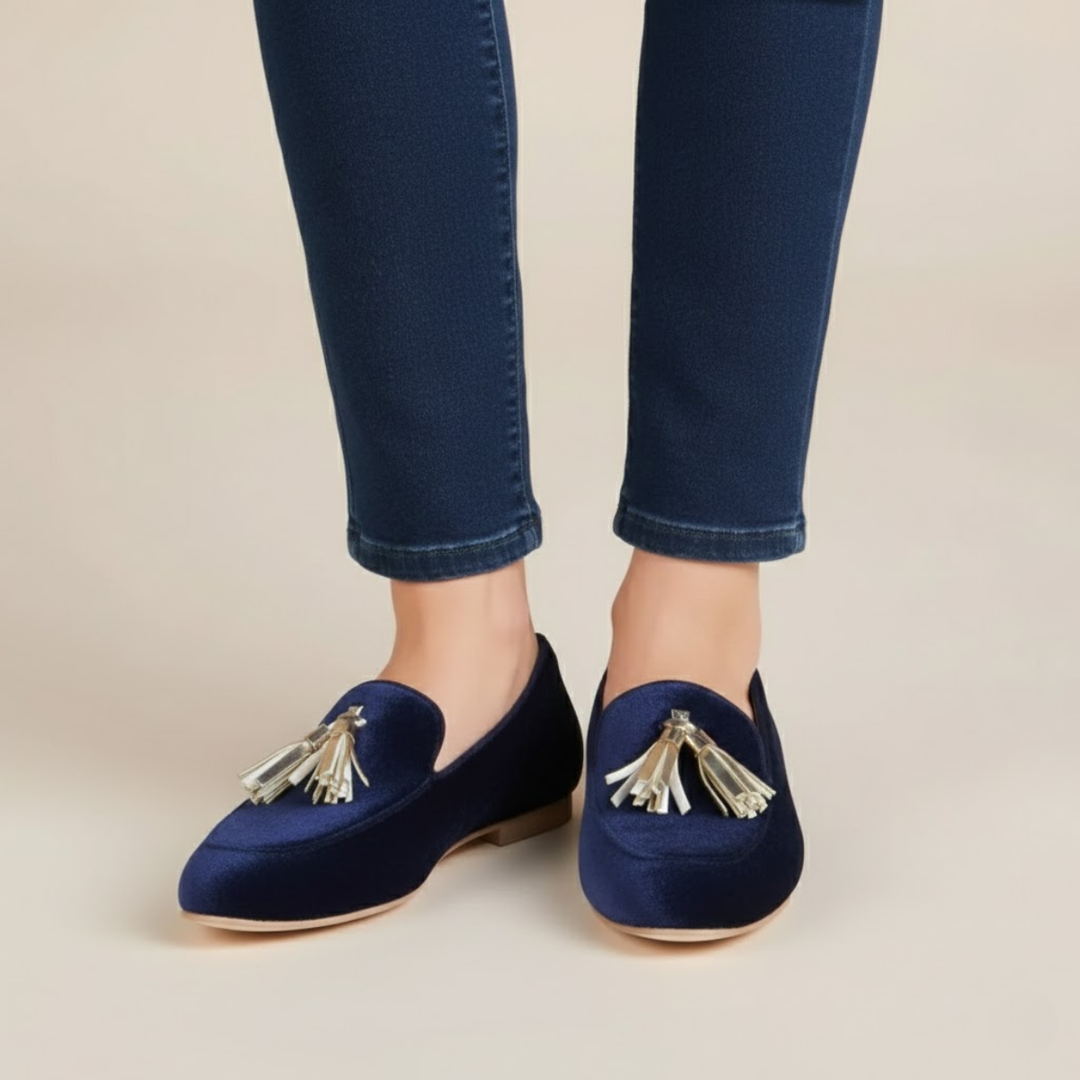 Penelope Blue Loafers