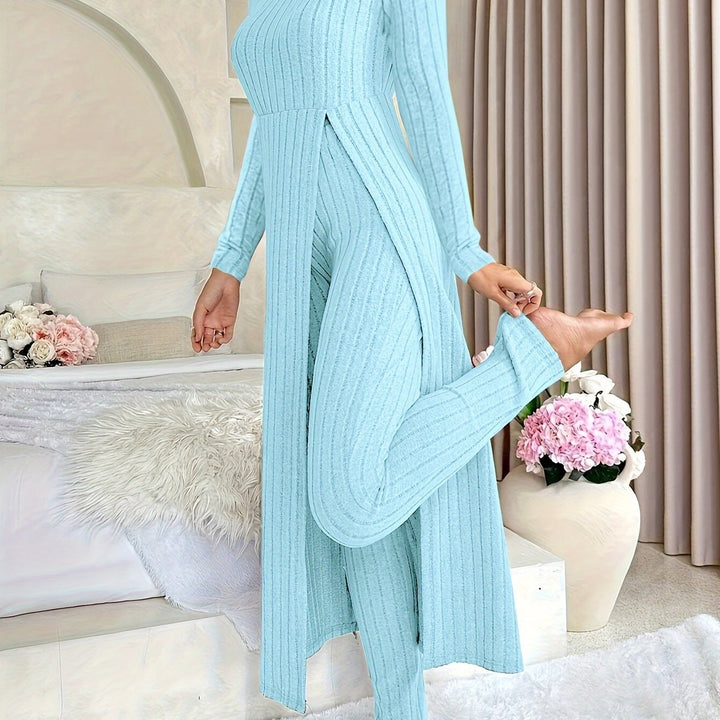 Amanda Soft Ribbed 2-Piece Set
