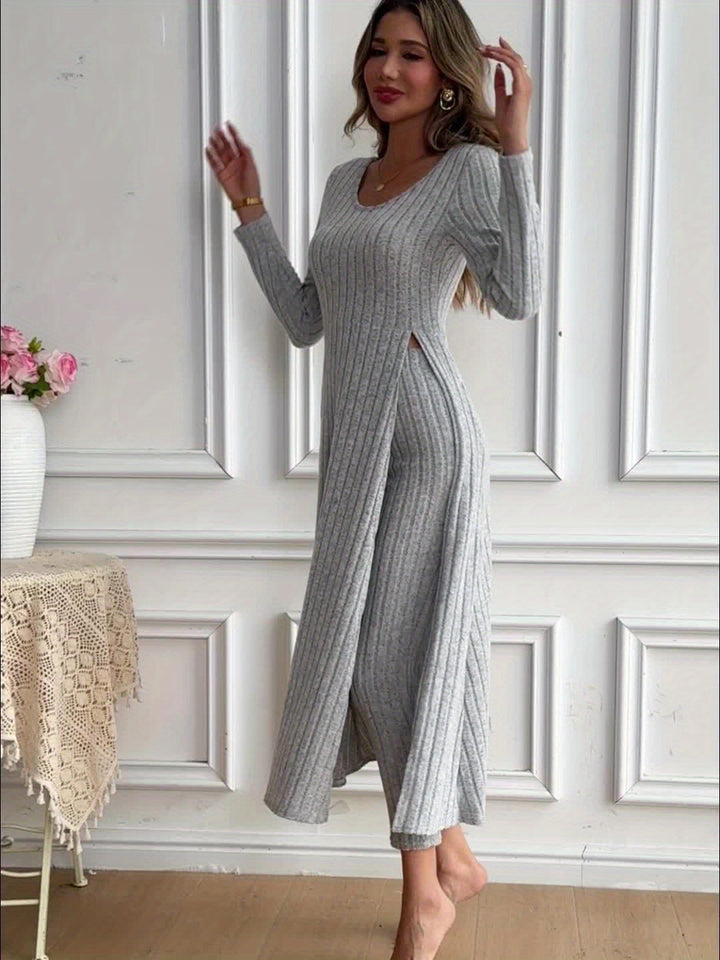 Amanda Soft Ribbed 2-Piece Set