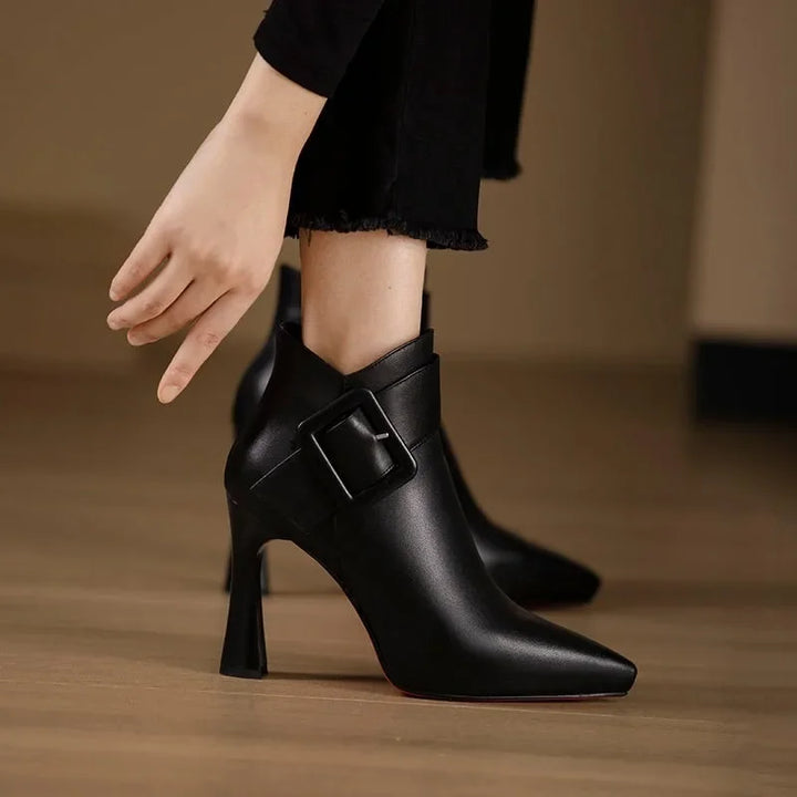 Avelisse | Buckle Ankle Boots