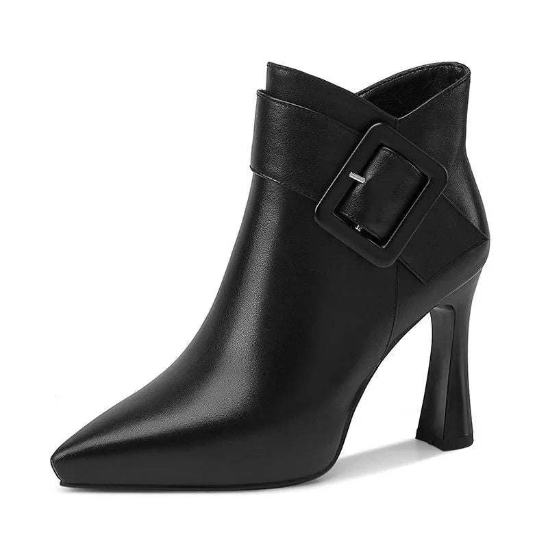 Avelisse | Buckle Ankle Boots